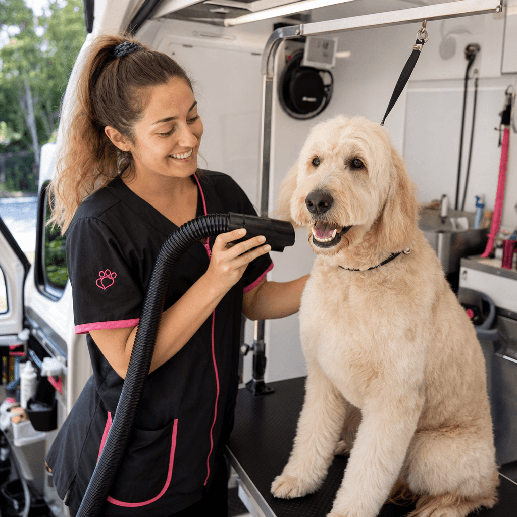 Dog grooming result 1 Houston TX